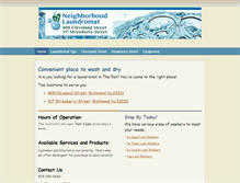 Tablet Screenshot of laundromatrva.com